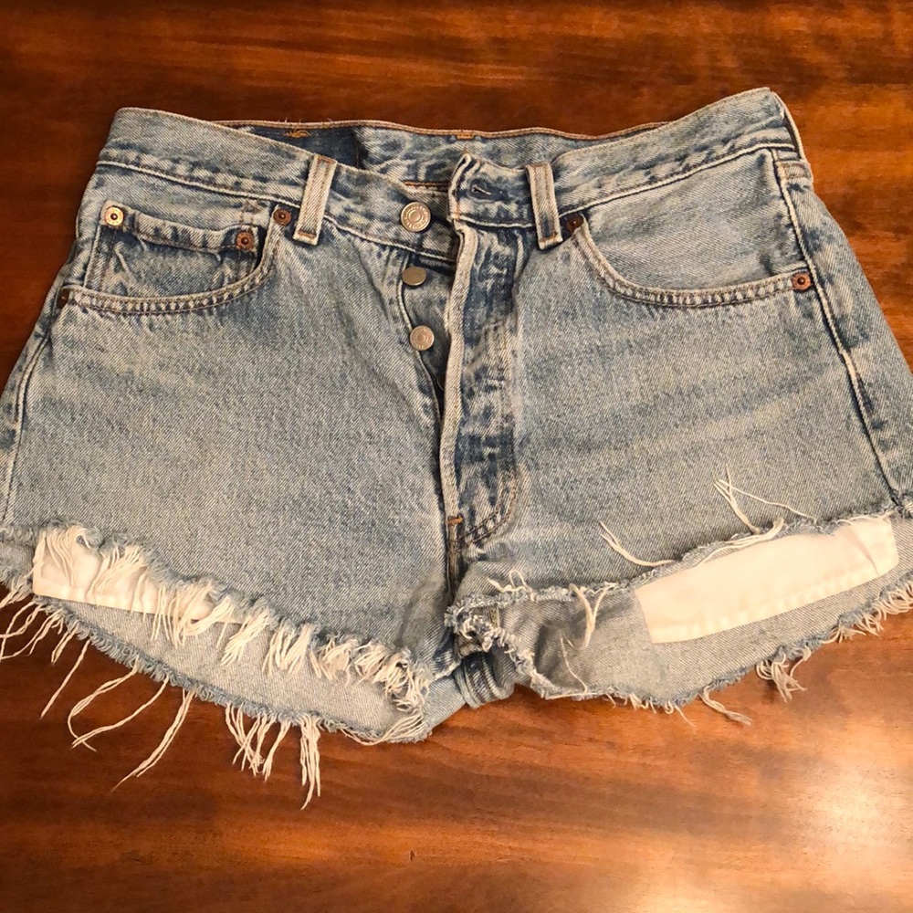 Levi’s 501 31 waist cutoff shorts